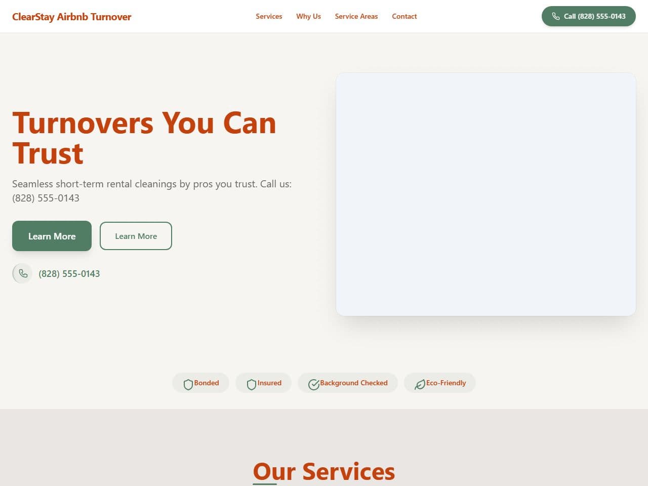 ClearStay Airbnb Turnover — Siteport demo