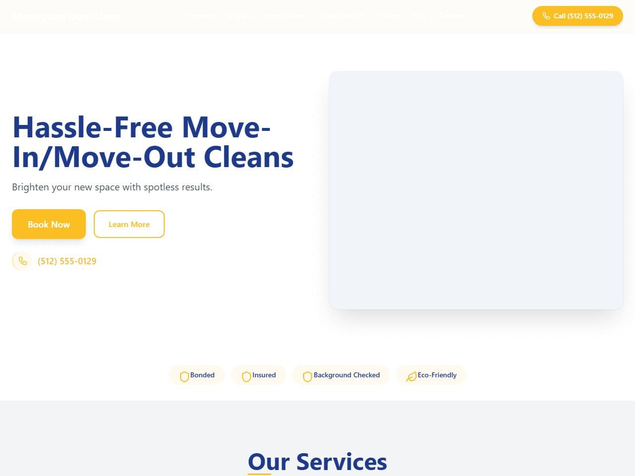 Moving Day Deep Clean — Siteport demo